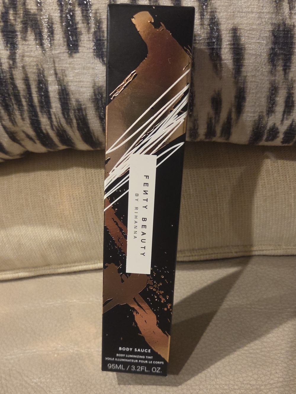 Fenty Beauty Body Sauce Illuminating Tint — Bronze Metallic Agave SPICE NIB